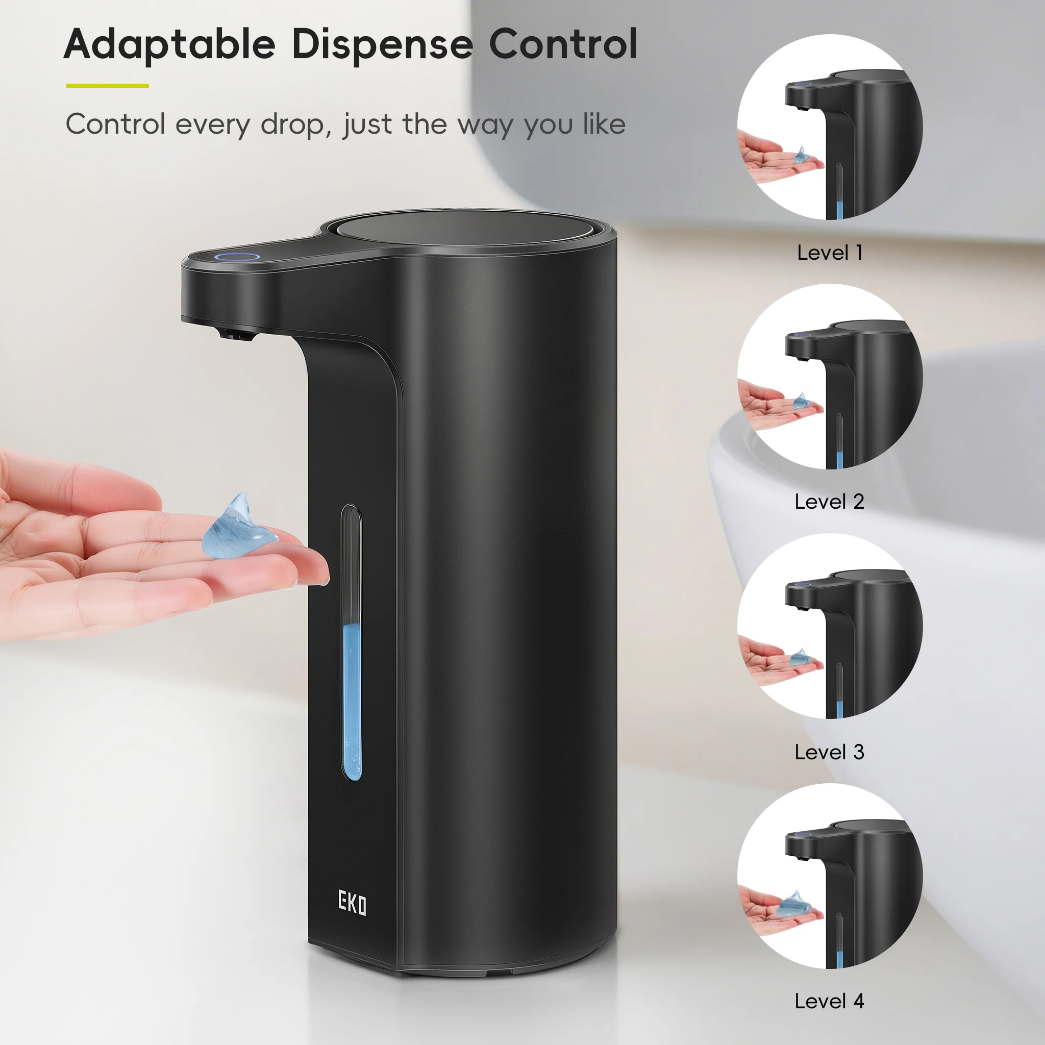Aroma Pro Smart Sensor Soap Dispenser 400ml - Image 12