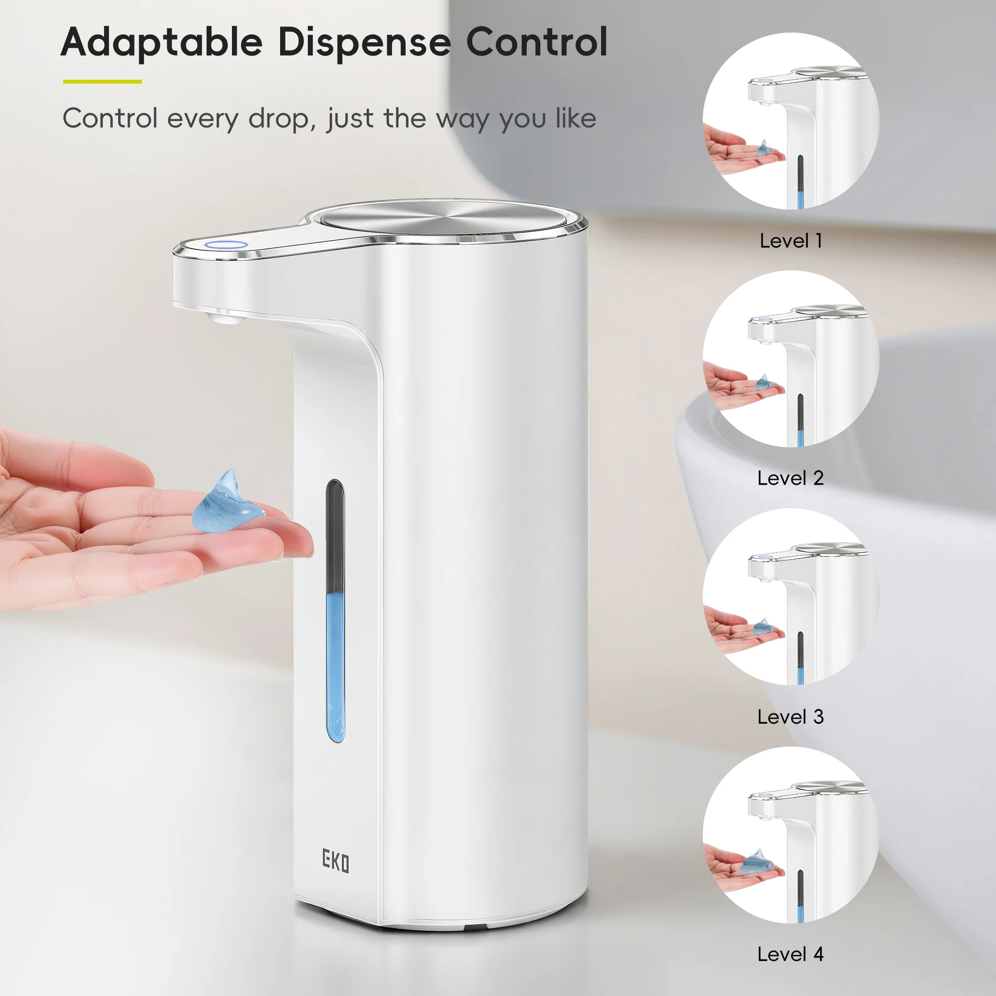 Aroma Pro Smart Sensor Soap Dispenser 400ml - Image 23