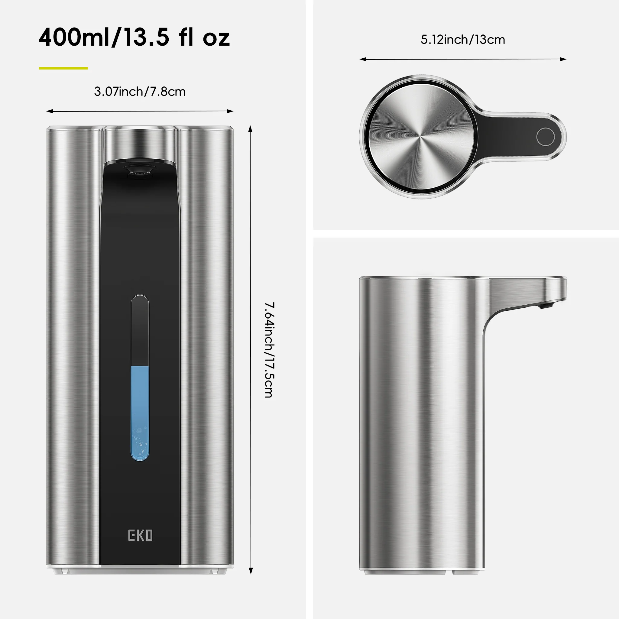 Aroma Pro Smart Sensor Soap Dispenser 400ml - Image 3