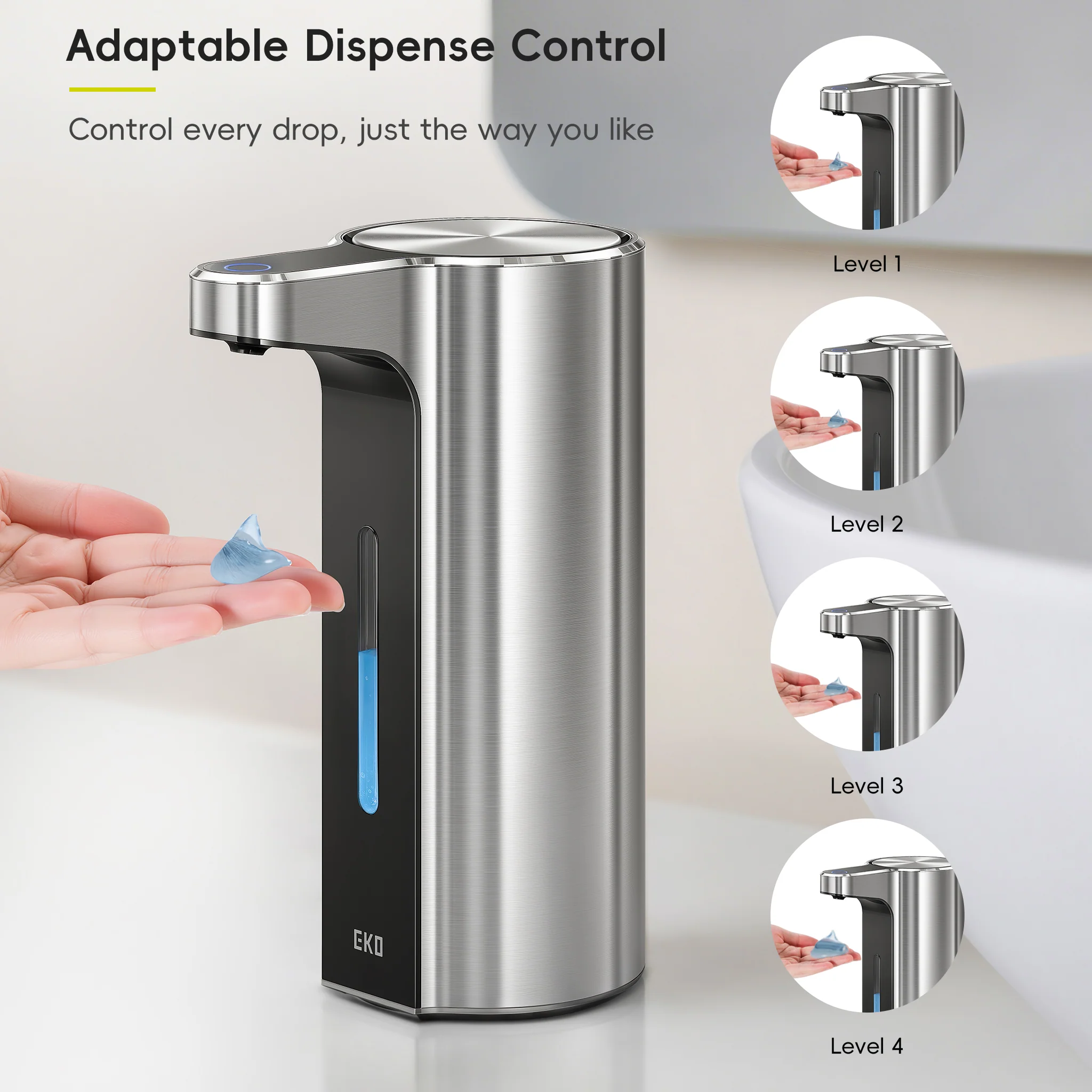 Aroma Pro Smart Sensor Soap Dispenser 400ml - Image 4