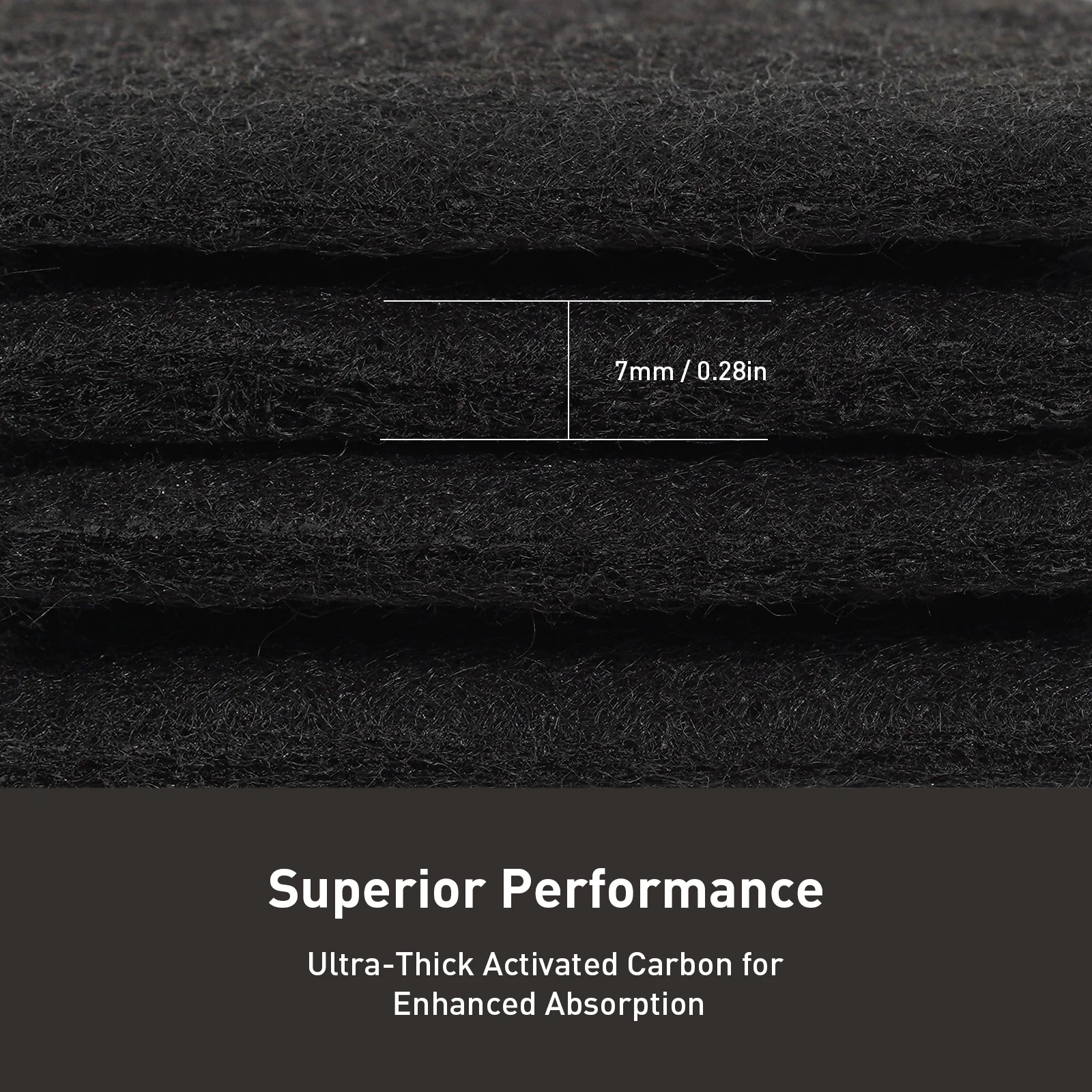 Carbon Odour Filter, 4 Pieces - Image 5