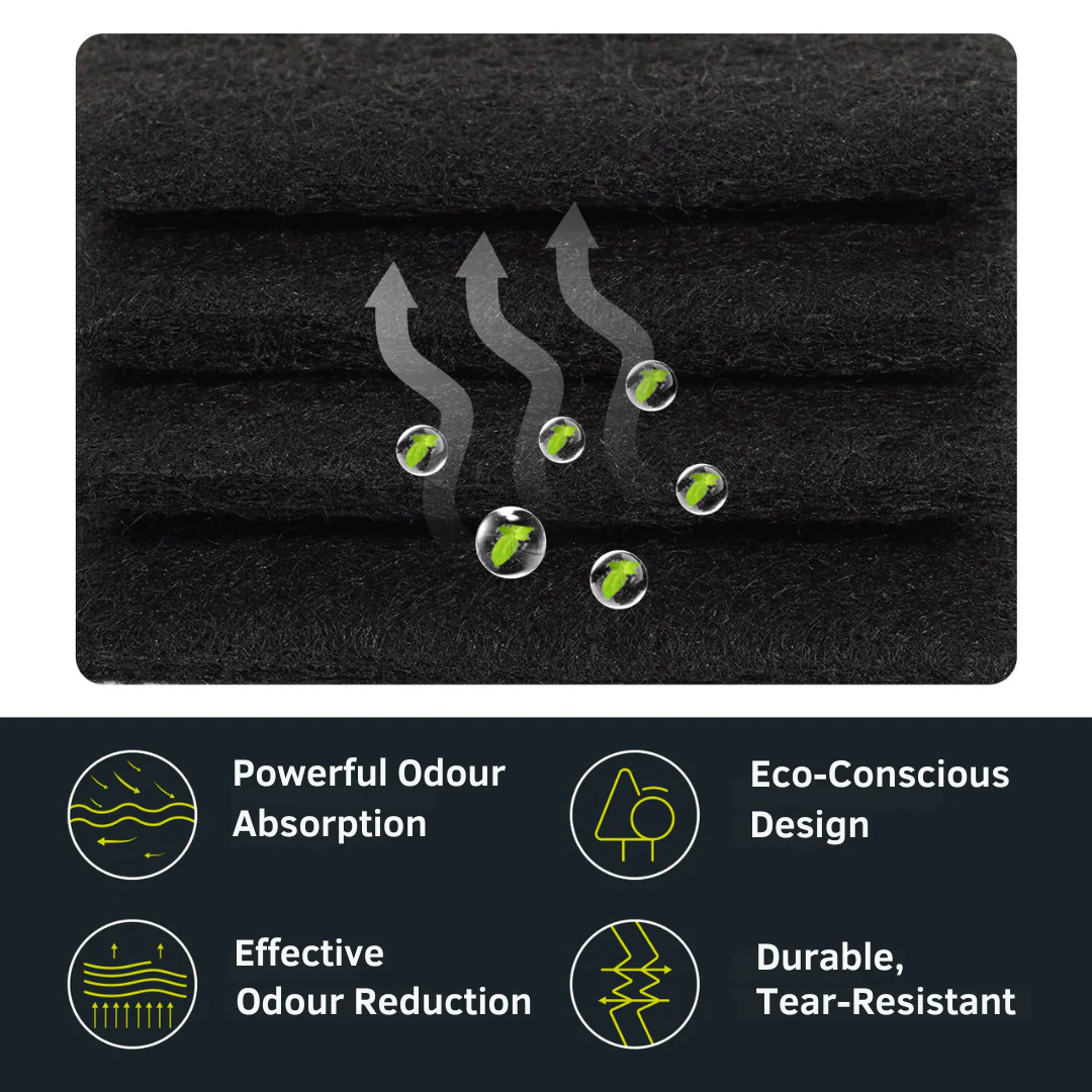 Carbon Odour Filter, 4 Pieces - Image 6