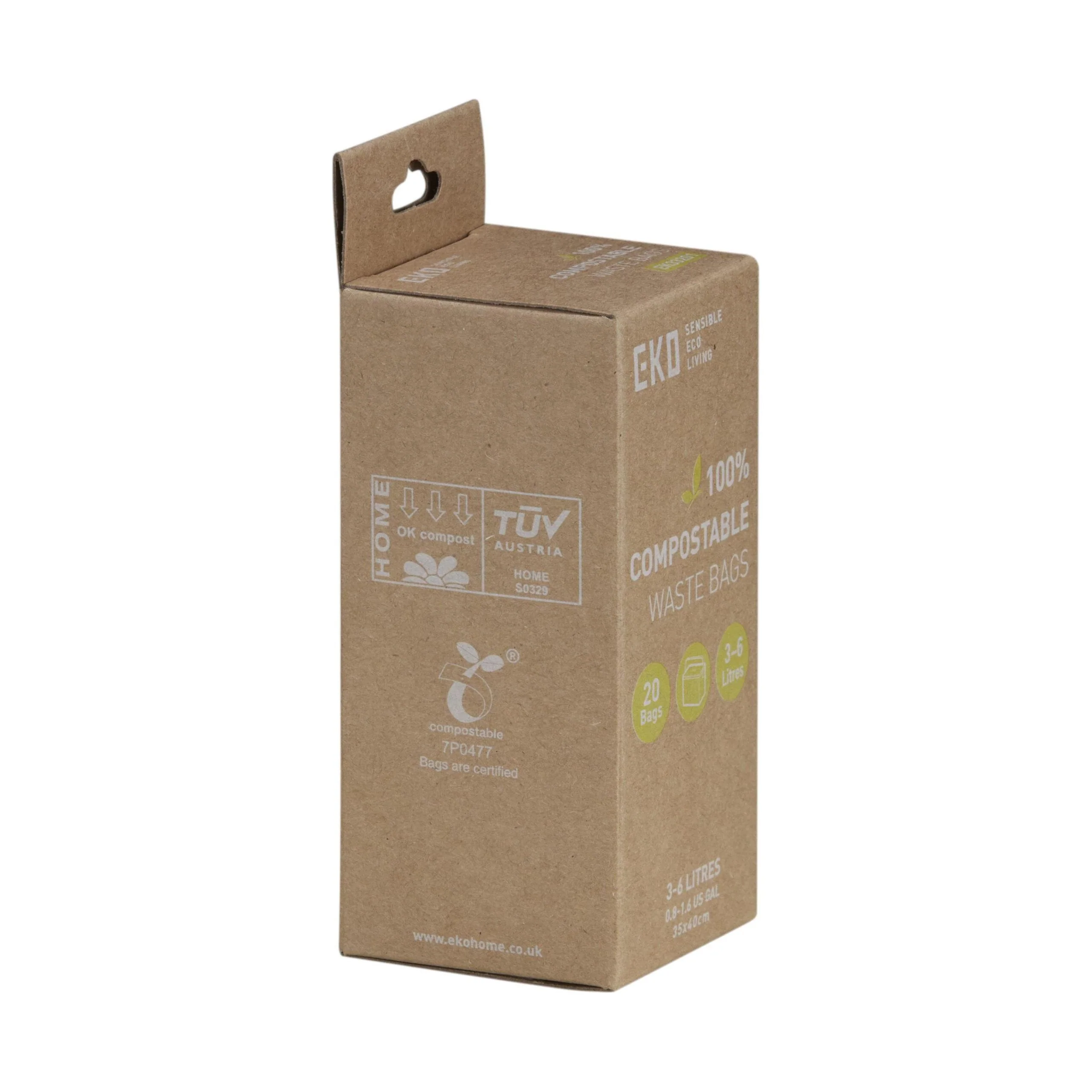 Compostable Bin Liners 3L-6L, 20 Bags - Image 6