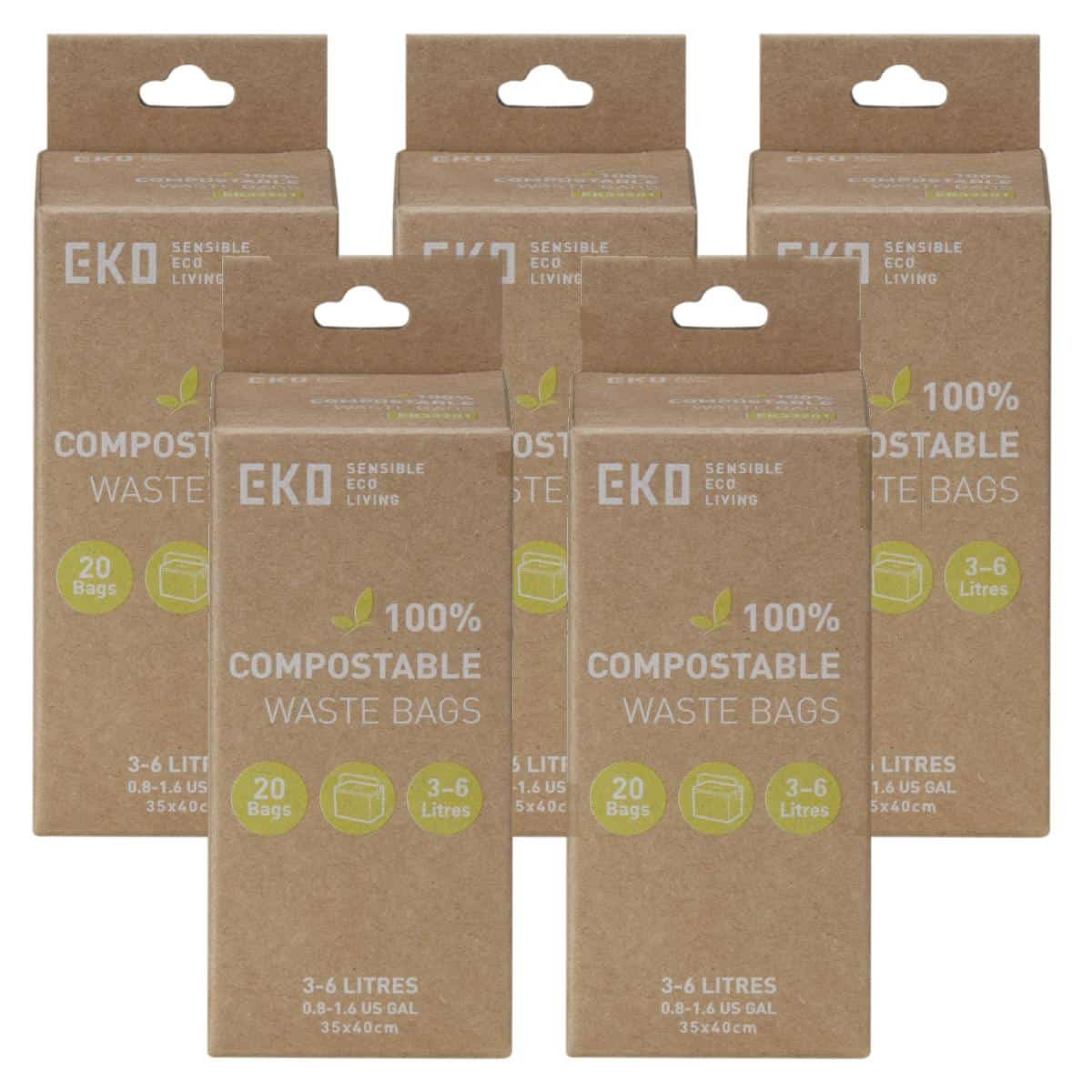 Compostable Bin Liners 3L-6L, 20 Bags - Image 8