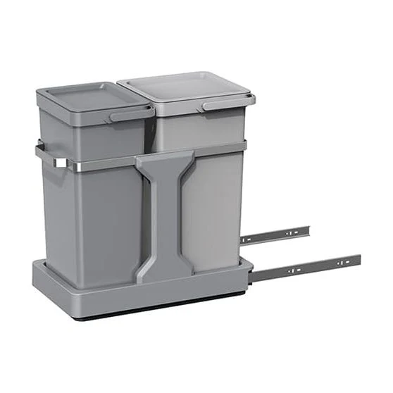 Deco Duo Pull Out Recycling Bin 20L+15L - Image 5