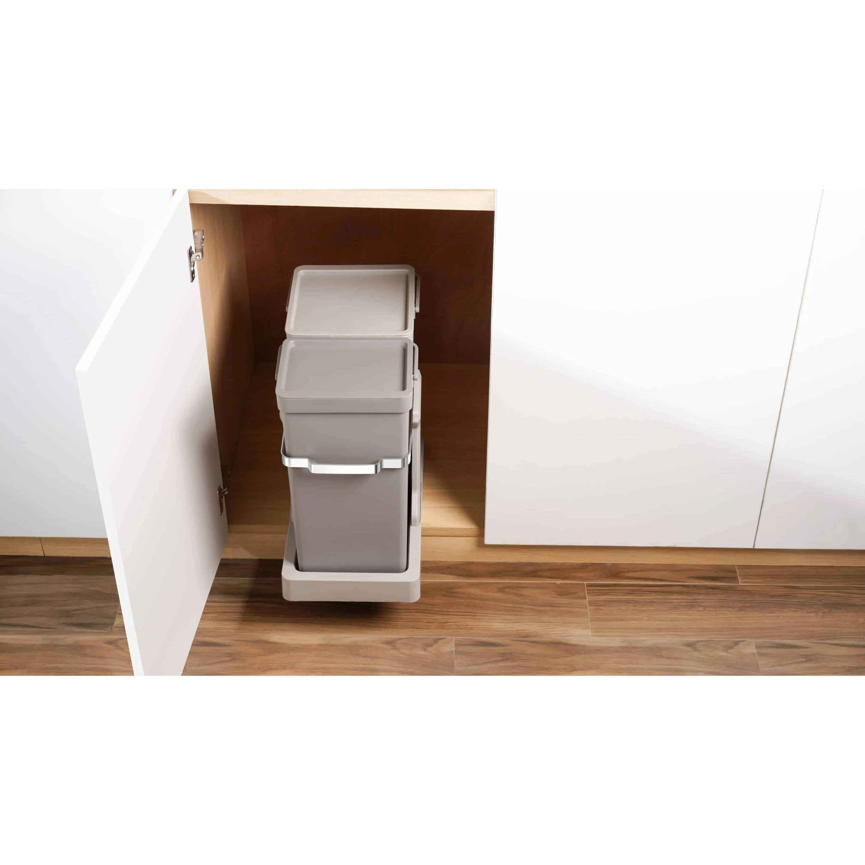 Deco Duo Pull Out Recycling Bin 20L+15L - Image 7