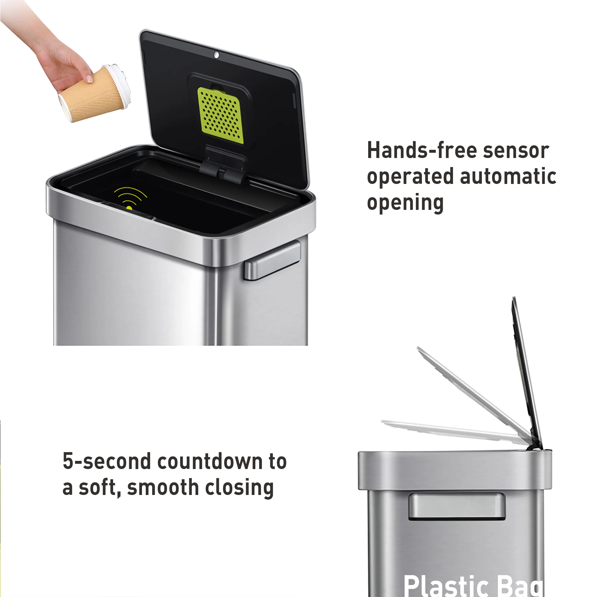 Deluxe Mirage T Sensor Bin 50L - Image 7