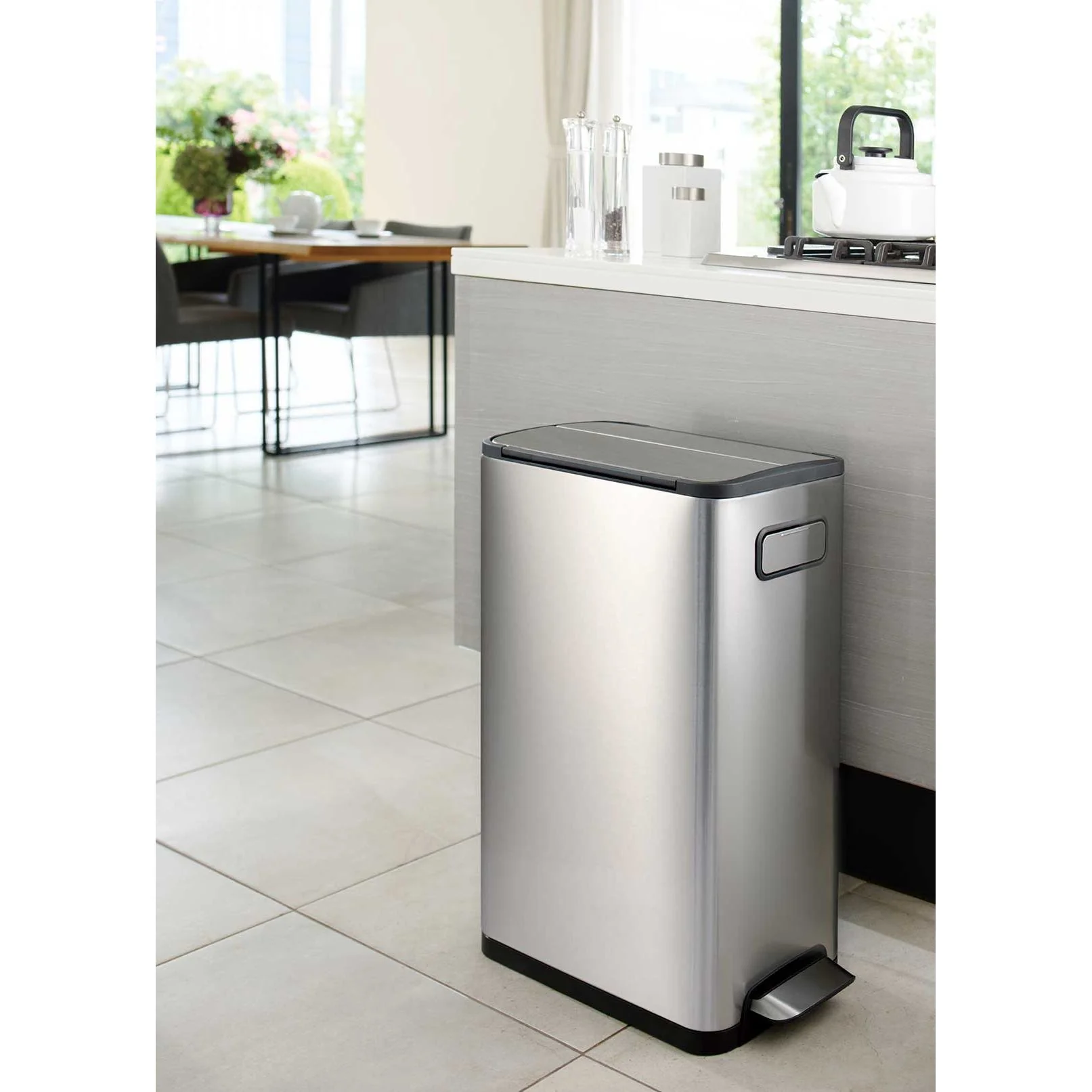 Ecofly Recycling Pedal Bin 20L+20L - Image 5