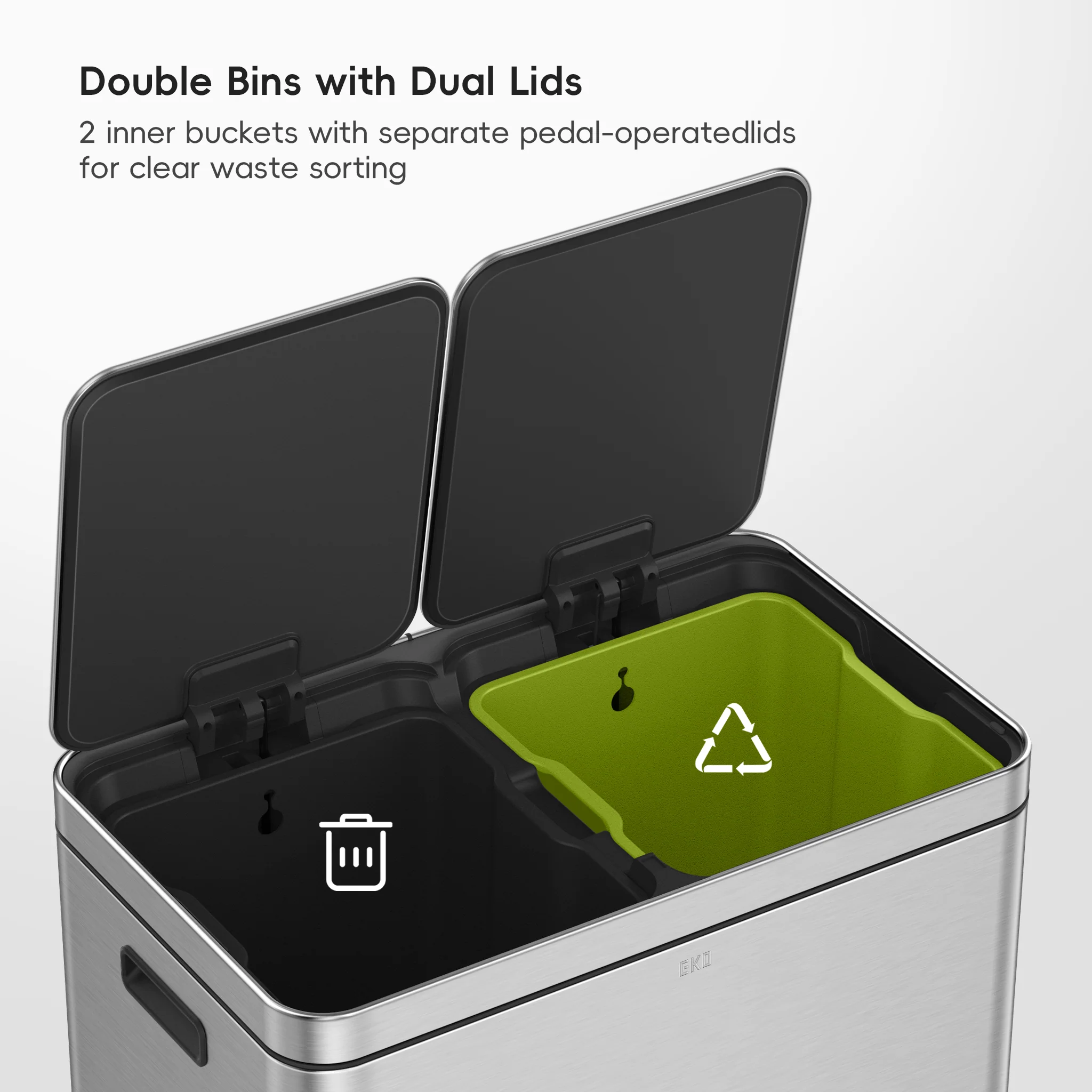 Edison Pedal Bin 30+30L - Image 5