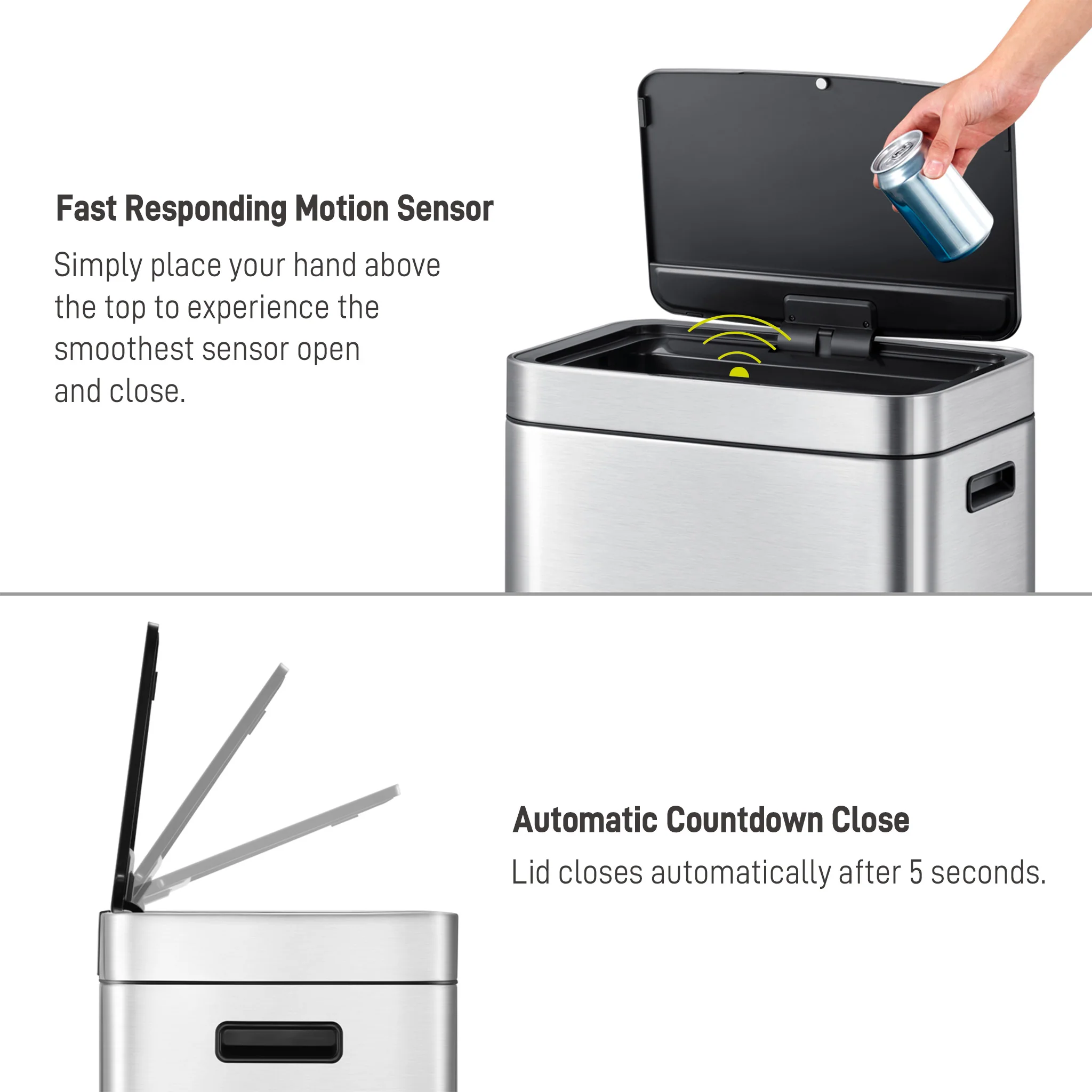 Himalaya Recycling Sensor Bin 35L+25L - Image 5