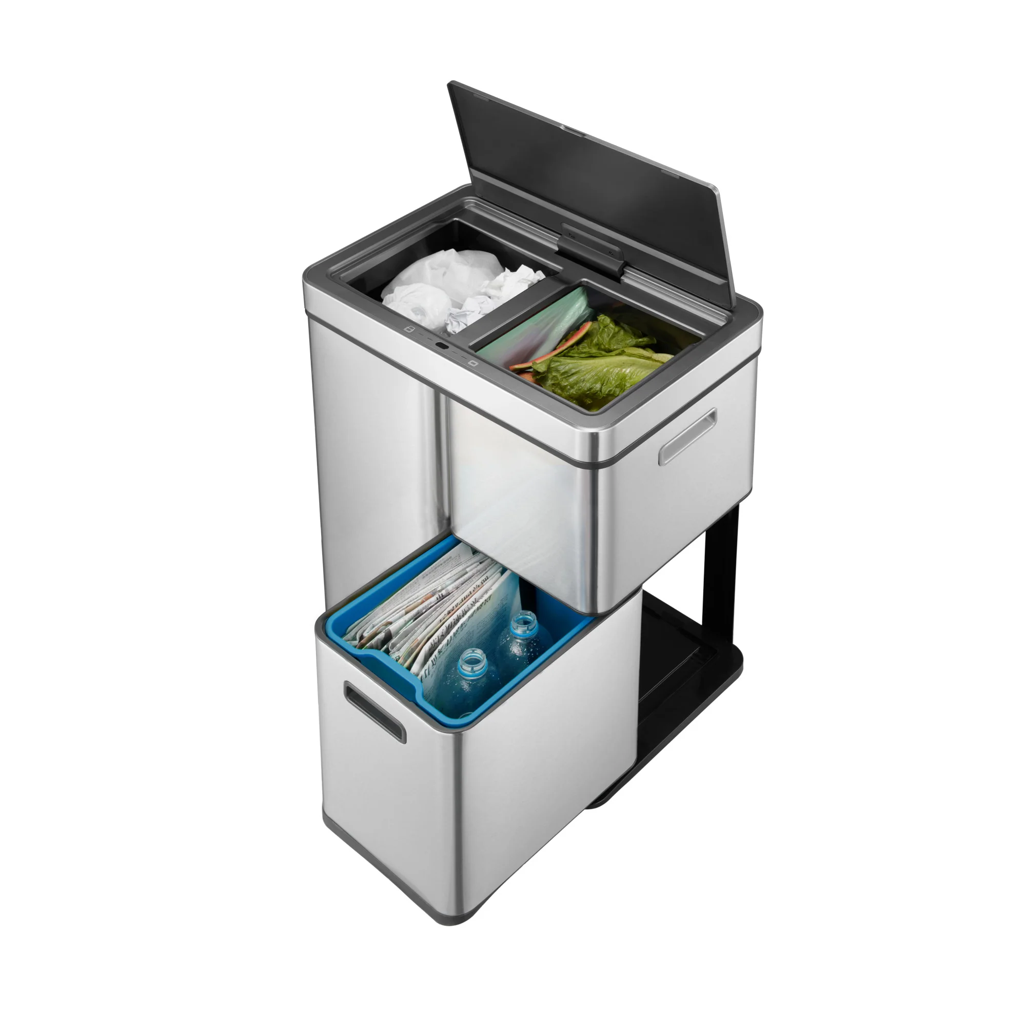 Mirage Plus Recycling Sensor Bin 30+15+15L - Image 3