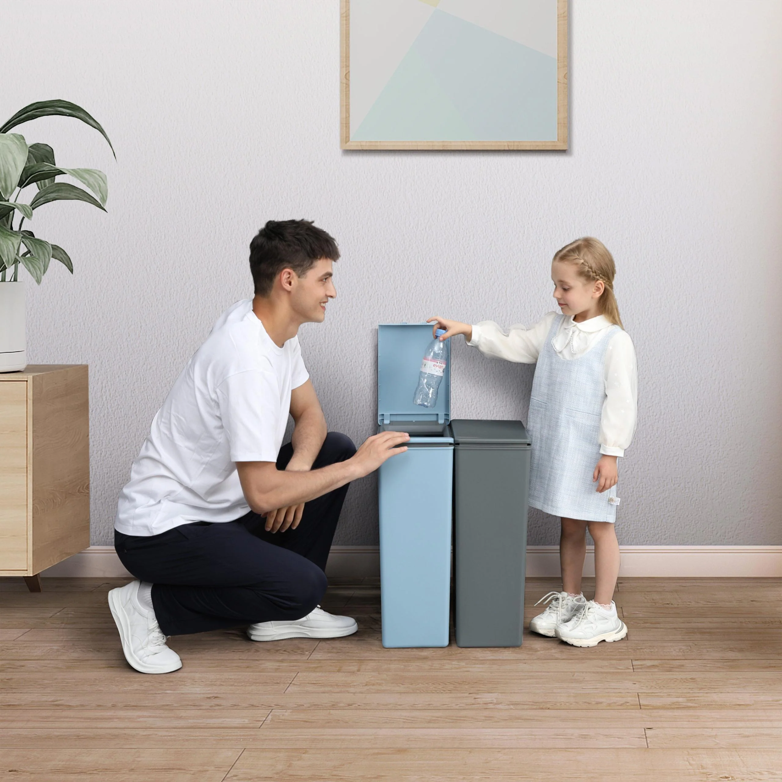 Morandi Touch Bin 40L - Image 3