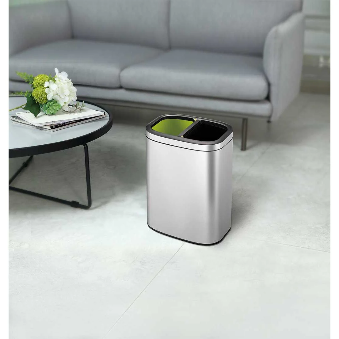 Oli-Cube Recycling Open Top Bin 5L+5L - Image 5