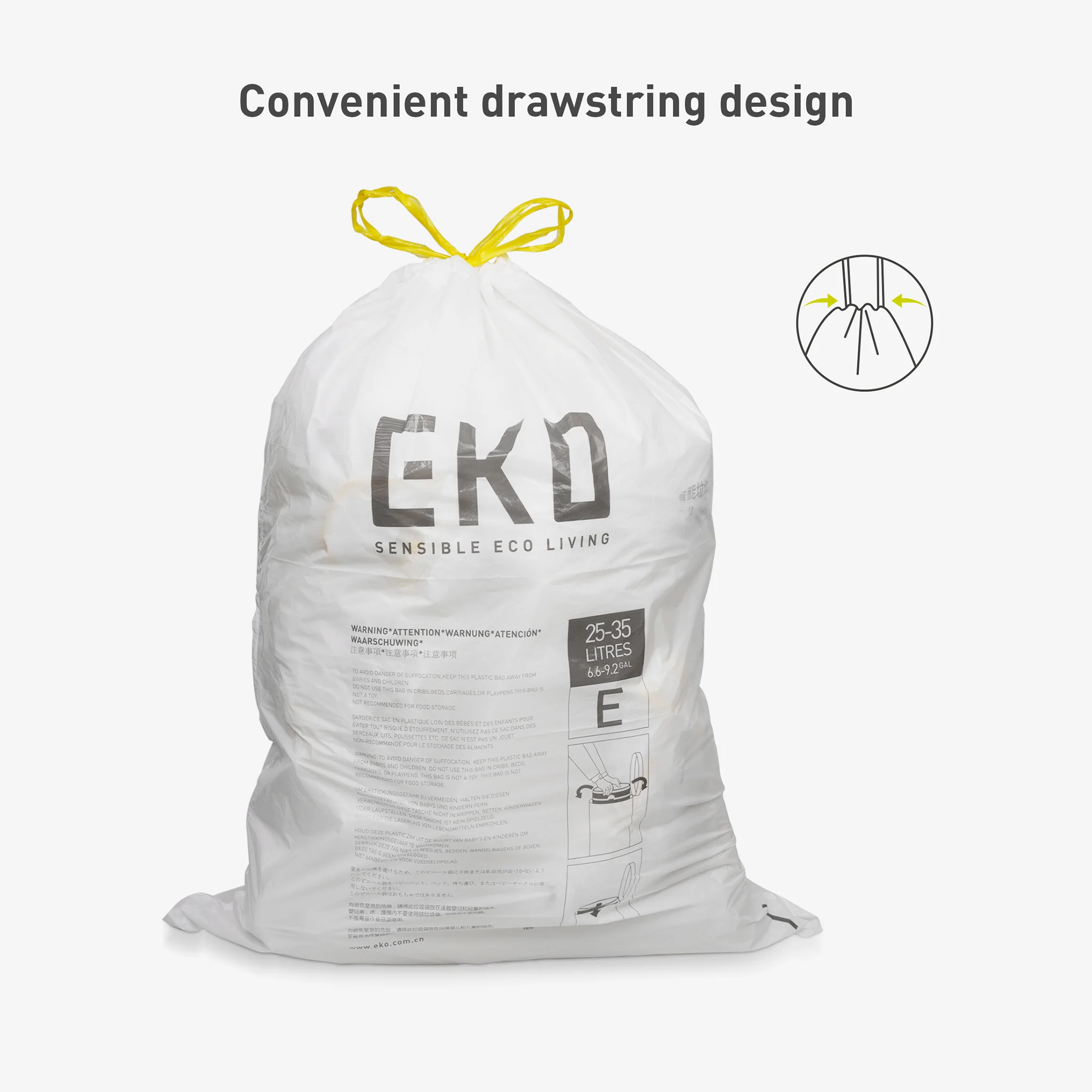 Size E Bin Liners 25L-35L, 12 bags - Image 13