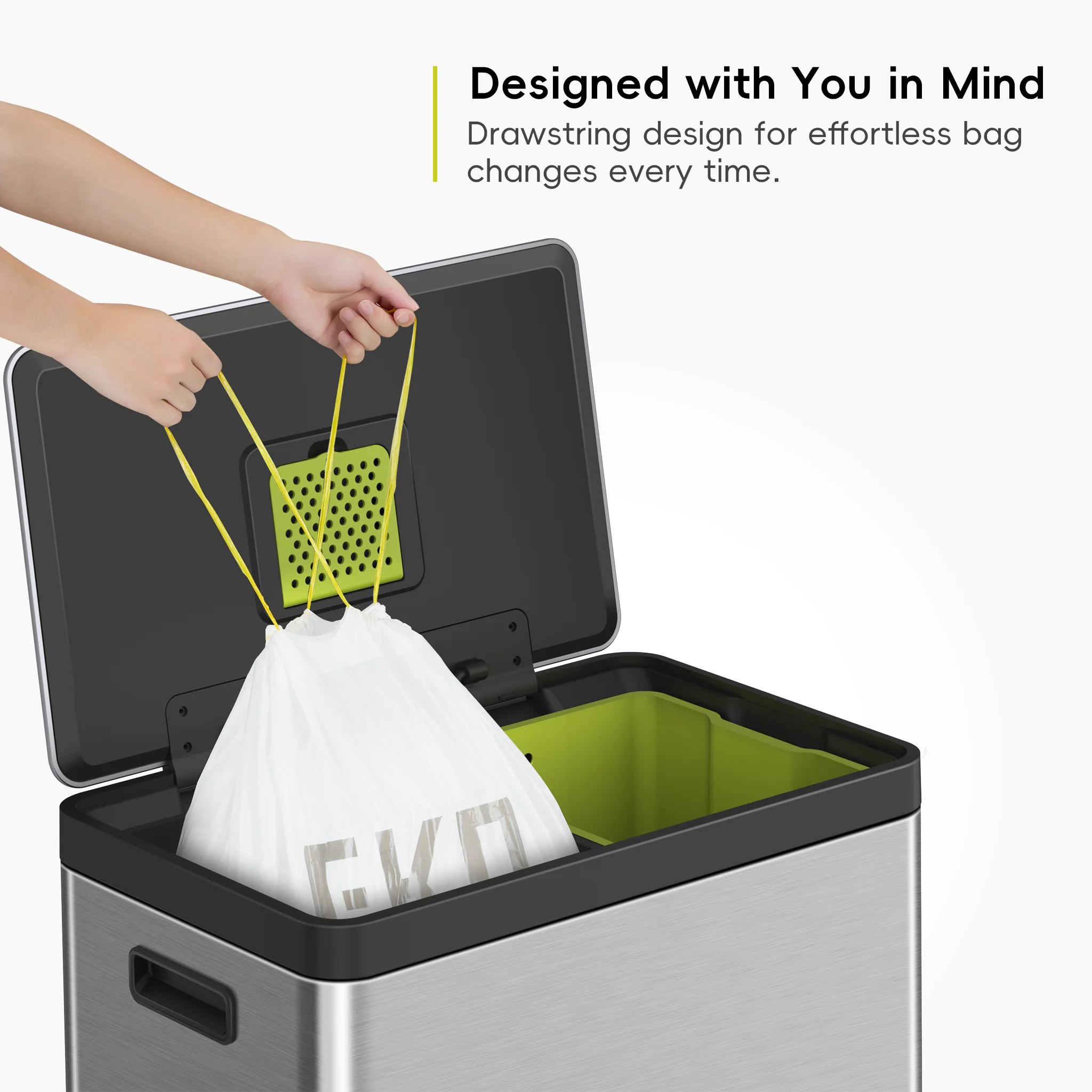 Size F-1 Bin Liners 18L-30L, 20 bags - Image 5