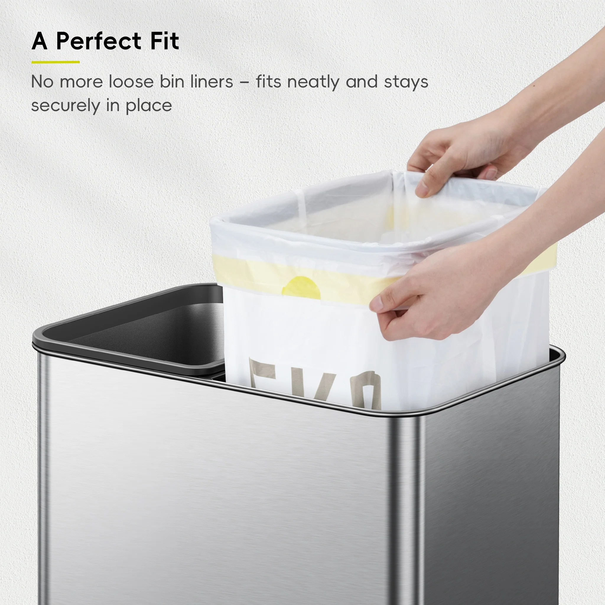 Size K Bin Liners 30L-35L, 12 bags - Image 3