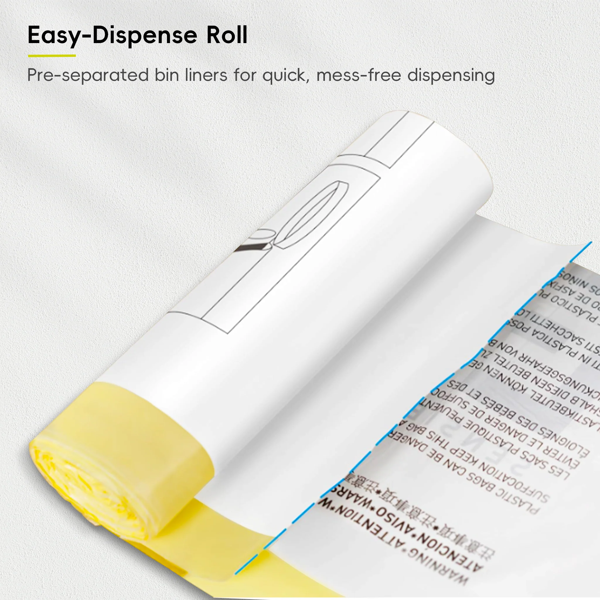 Size K Bin Liners 30L-35L, 12 bags - Image 5
