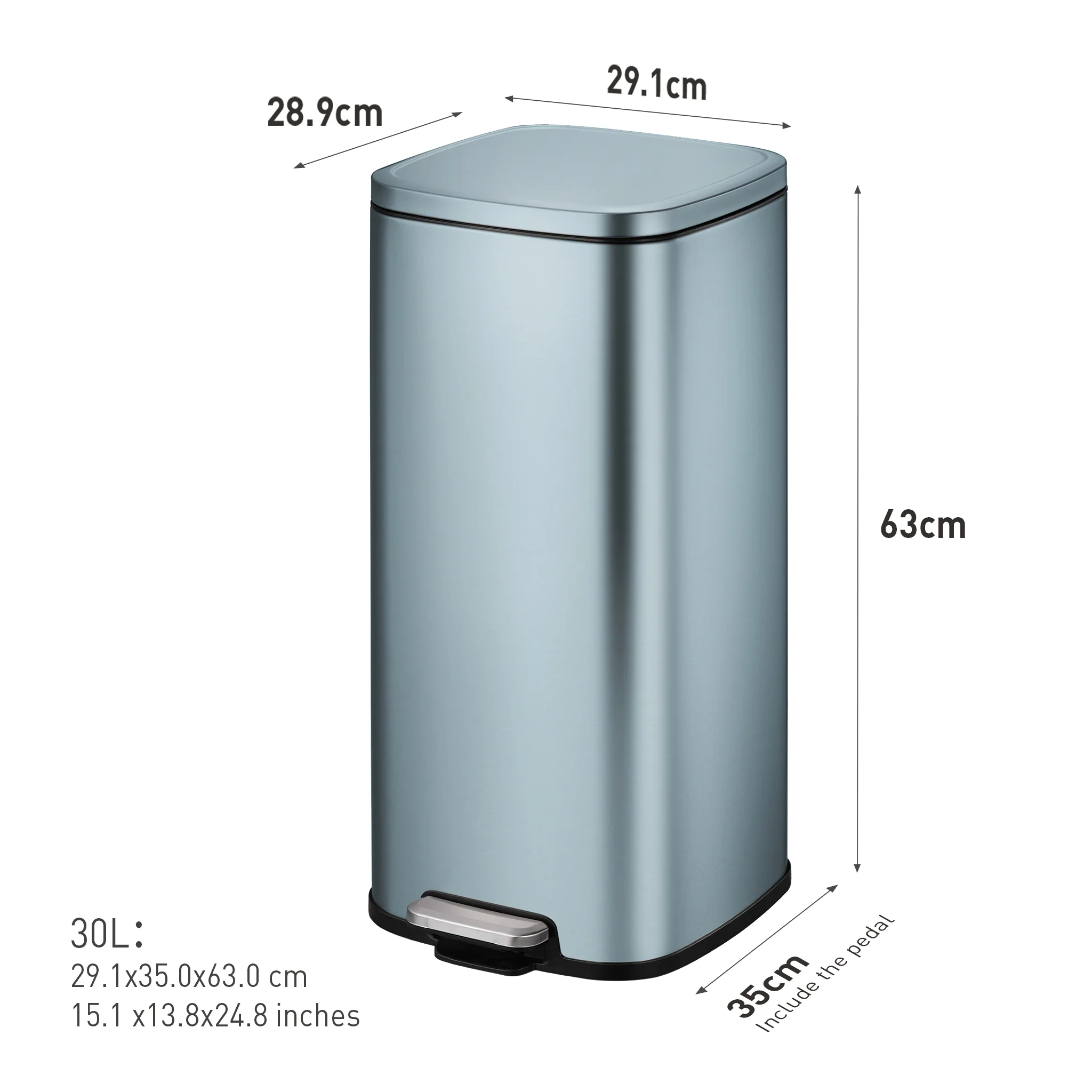 Stella Pedal Bin 30L - Image 11